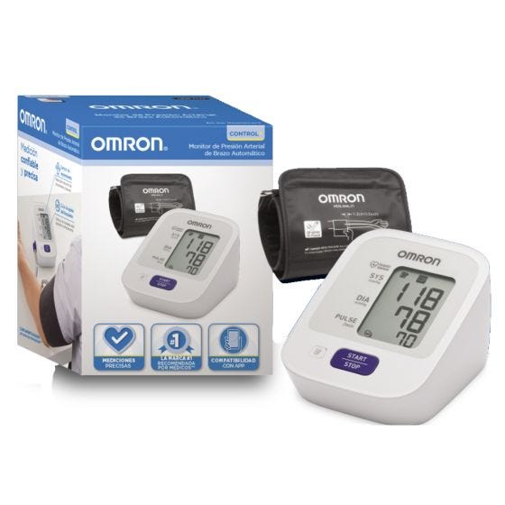 Omron medidor presión arterial - Precio en Farmalisto MX